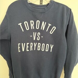 Peace Collective Toronto VS Everybody Navy Blue Sweater